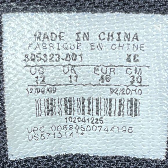 Nike Air Jordan Cover 3 Black Mens US Size 12 EUR 46 395323-001 Sneakers - Picture 9 of 9